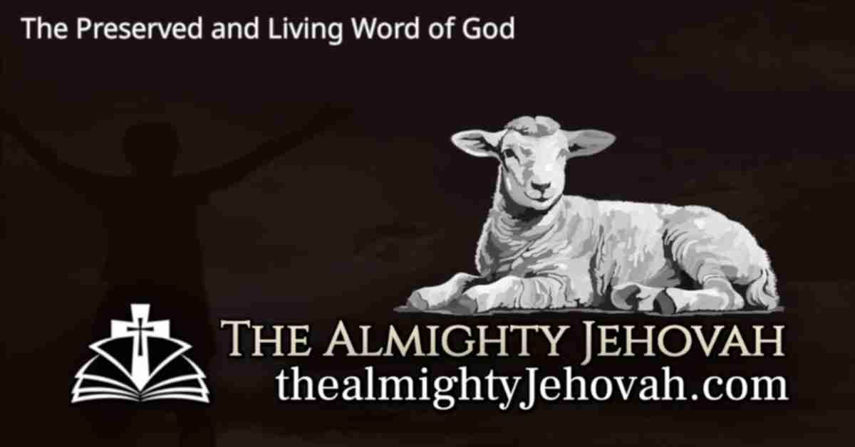 Genesis Chapter 1 - The Almighty Jehovah