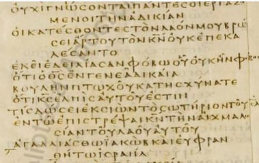 Sinaiticus and Vaticanus